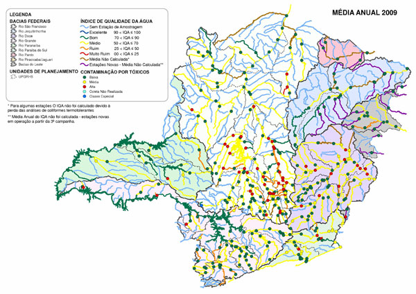 Mapa IQA   2009 Igam